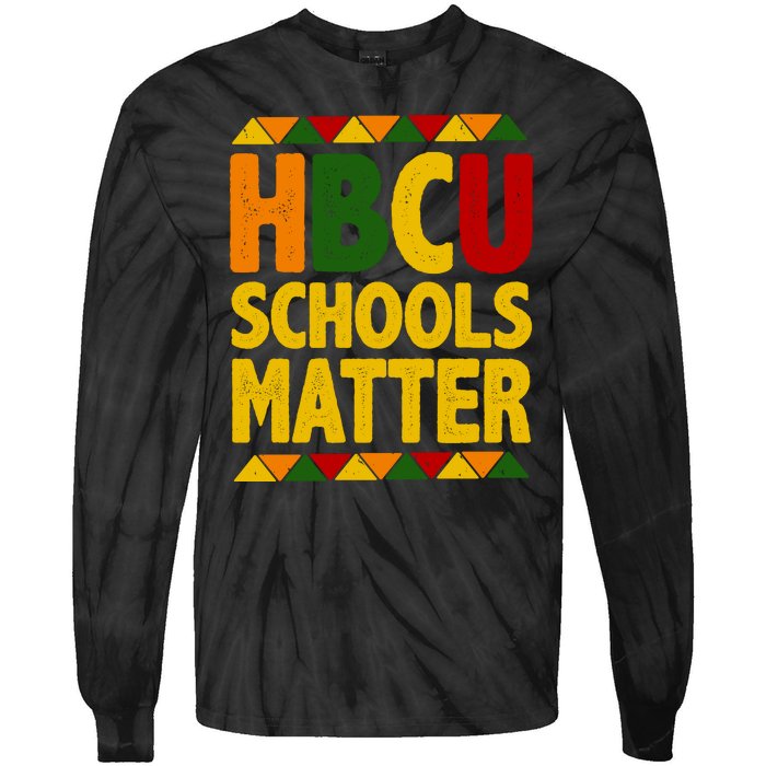 HBCU School Matter Tie-Dye Long Sleeve Shirt