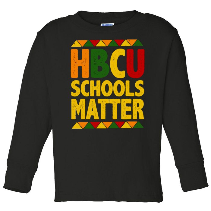 HBCU School Matter Toddler Long Sleeve Shirt