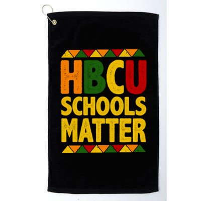 HBCU School Matter Platinum Collection Golf Towel