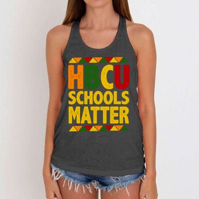 HBCU School Matter Women's Knotted Racerback Tank