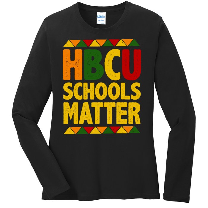 HBCU School Matter Ladies Long Sleeve Shirt