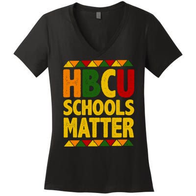 HBCU School Matter Women's V-Neck T-Shirt