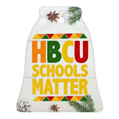 HBCU School Matter Ceramic Bell Ornament