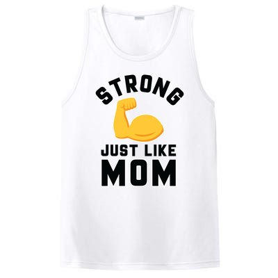 Hybrid Strong Mom Cute Gift PosiCharge Competitor Tank