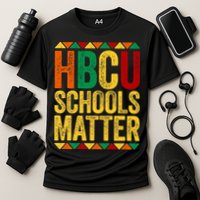 HBCU Schools Matter  Historical Black College Alumni  Cooling Performance Crew T-Shirt
