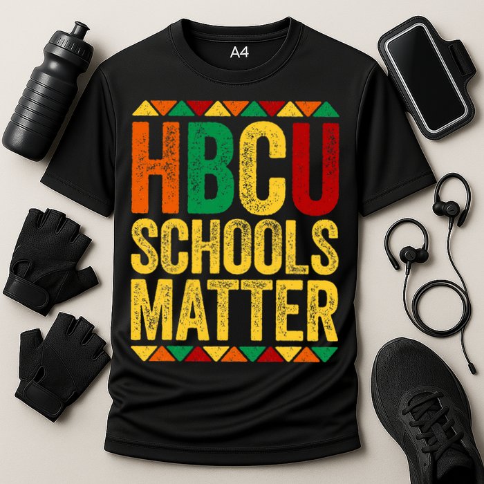 HBCU Schools Matter  Historical Black College Alumni  Cooling Performance Crew T-Shirt