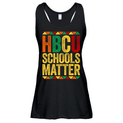HBCU Schools Matter  Historical Black College Alumni  Ladies Essential Flowy Tank