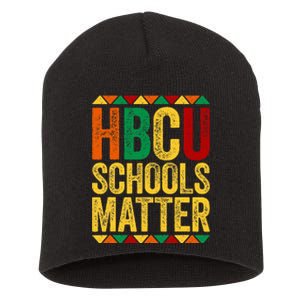 HBCU Schools Matter  Historical Black College Alumni  Short Acrylic Beanie