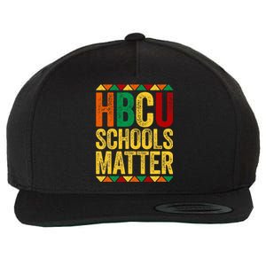 HBCU Schools Matter  Historical Black College Alumni  Wool Snapback Cap