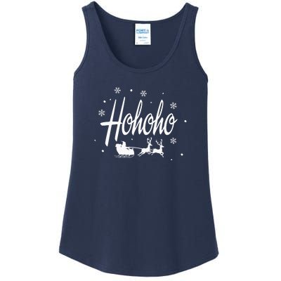 Hohoho Santa | Merry Christmas Ladies Essential Tank