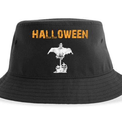 Halloween | Straw Man Bird Chaser Sustainable Bucket Hat