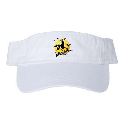 Halloween Spooky Moon Flying Witch Visor