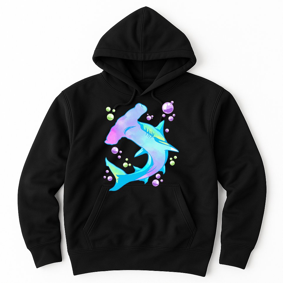 Hammerhead Shark Marine Life Gift Hoodie