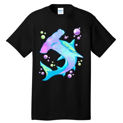 Hammerhead Shark Marine Life Gift Tall T-Shirt