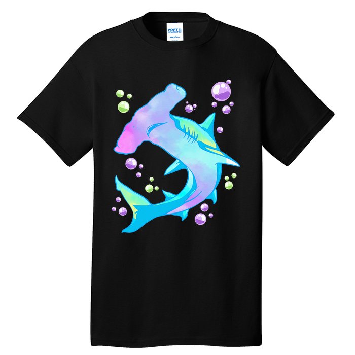 Hammerhead Shark Marine Life Gift Tall T-Shirt