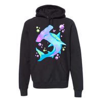 Hammerhead Shark Marine Life Gift Premium Hoodie