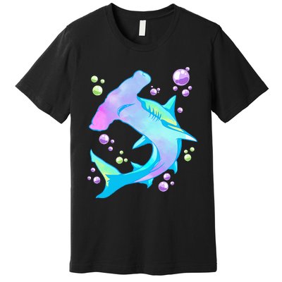 Hammerhead Shark Marine Life Gift Premium T-Shirt