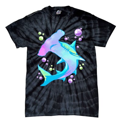 Hammerhead Shark Marine Life Gift Tie-Dye T-Shirt