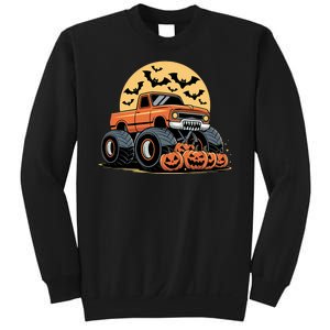 Halloween Shirts Monster Truck Pumpkins Sweatshirt