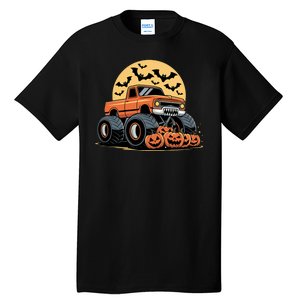 Halloween Shirts Monster Truck Pumpkins Tall T-Shirt