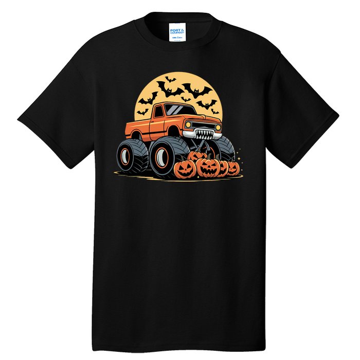 Halloween Shirts Monster Truck Pumpkins Tall T-Shirt