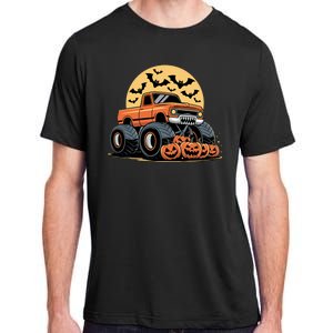 Halloween Shirts Monster Truck Pumpkins Adult ChromaSoft Performance T-Shirt