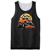 Halloween Shirts Monster Truck Pumpkins Mesh Reversible Basketball Jersey Tank