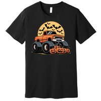 Halloween Shirts Monster Truck Pumpkins Premium T-Shirt