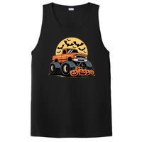 Halloween Shirts Monster Truck Pumpkins PosiCharge Competitor Tank