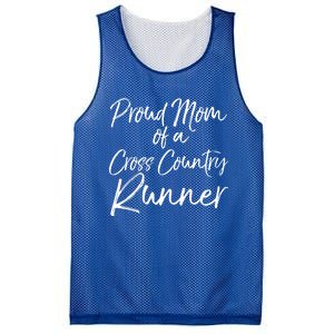 High School Mom Run Gift Proud Mom Of A Cross Country Runner Meaningful Gift Mesh Reversible Basketball Jersey Tank