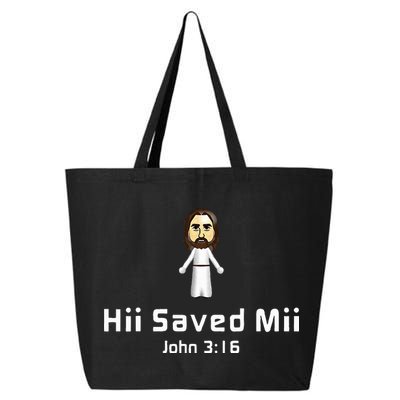 Hii Saved Mii John 316 Jesus 25L Jumbo Tote