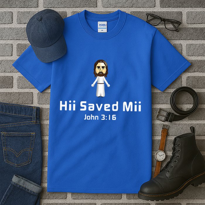 Hii Saved Mii John 316 Jesus Tall T-Shirt