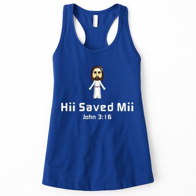 Hii Saved Mii John 316 Jesus Womens Tank Top