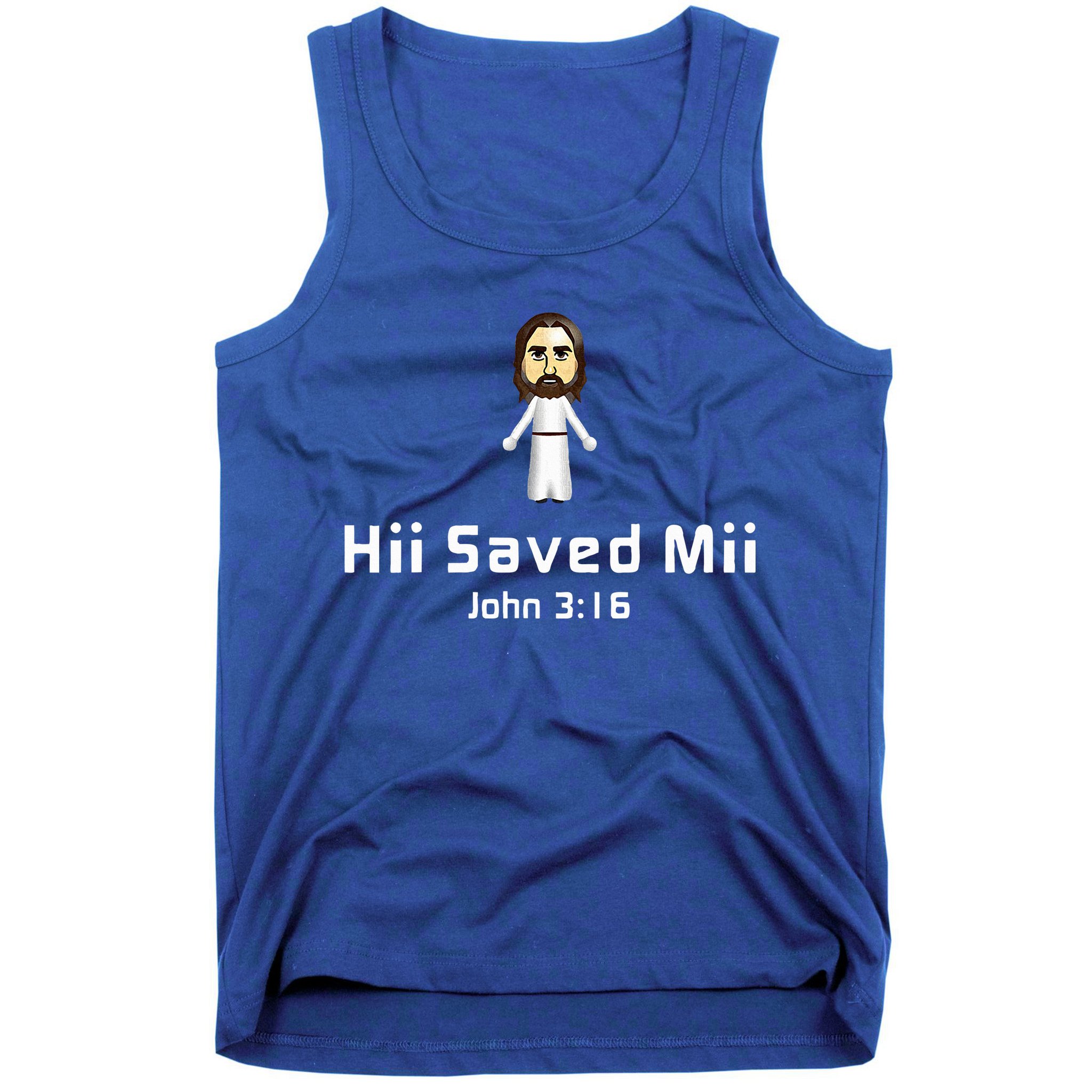 Hii Saved Mii John 316 Jesus Tank Top