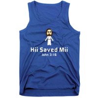 Hii Saved Mii John 316 Jesus Tank Top