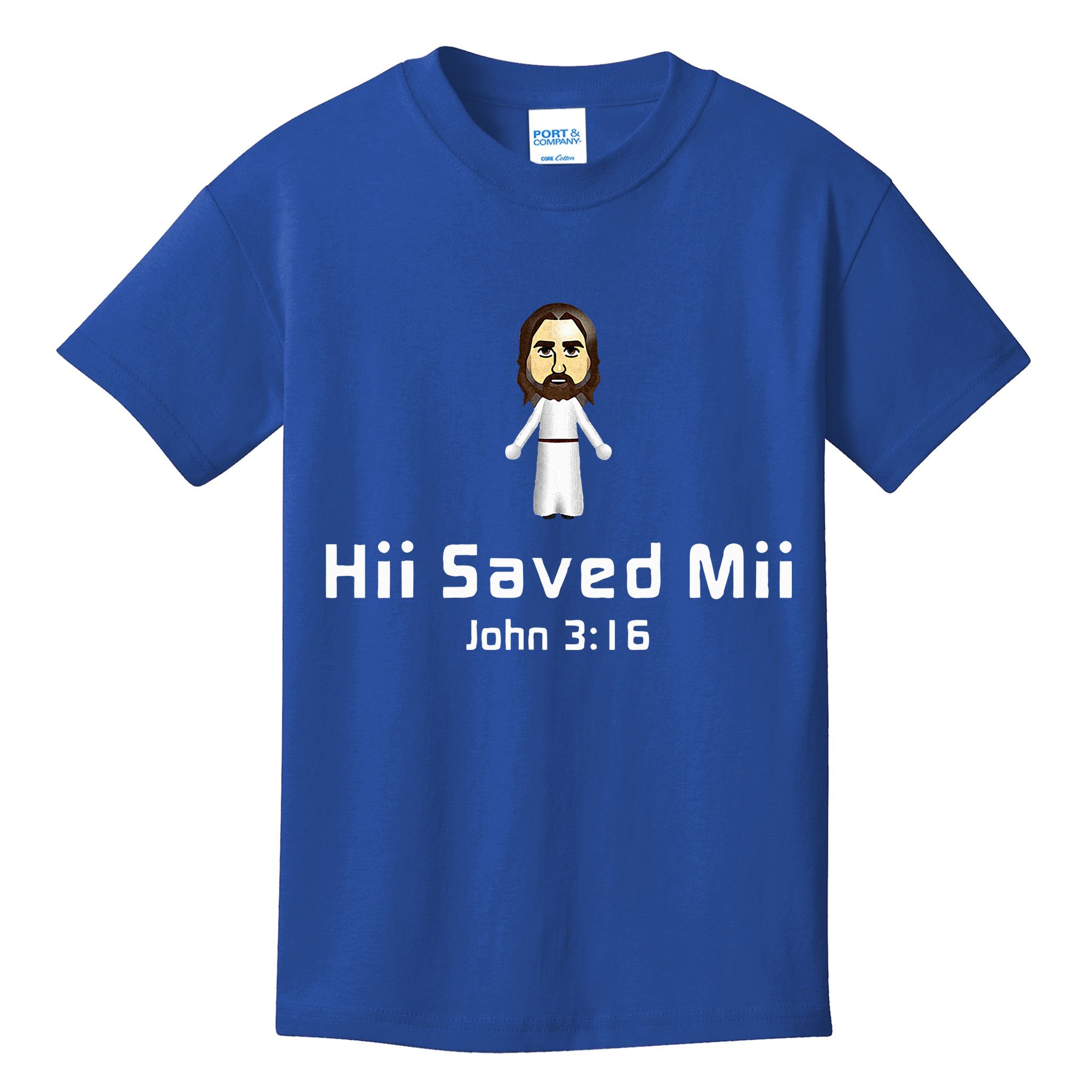Hii Saved Mii John 316 Jesus Kids T-Shirt
