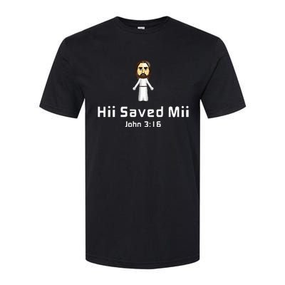 Hii Saved Mii John 316 Jesus Softstyle CVC T-Shirt