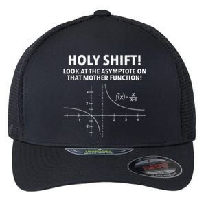 Holy Shift Math Geek and Nerd Funny Math PI Day Flexfit Unipanel Trucker Cap