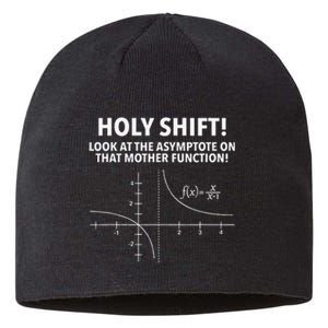 Holy Shift Math Geek and Nerd Funny Math PI Day Sustainable Beanie