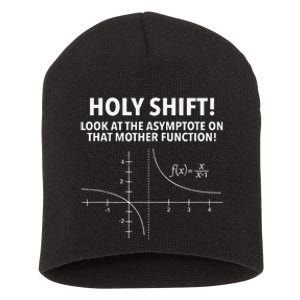 Holy Shift Math Geek and Nerd Funny Math PI Day Short Acrylic Beanie