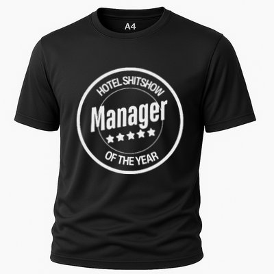 Hotel Shitshow Manager Cooling Performance Crew T-Shirt