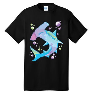 Hammerhead Shark Marine Life Gift For Tall T-Shirt