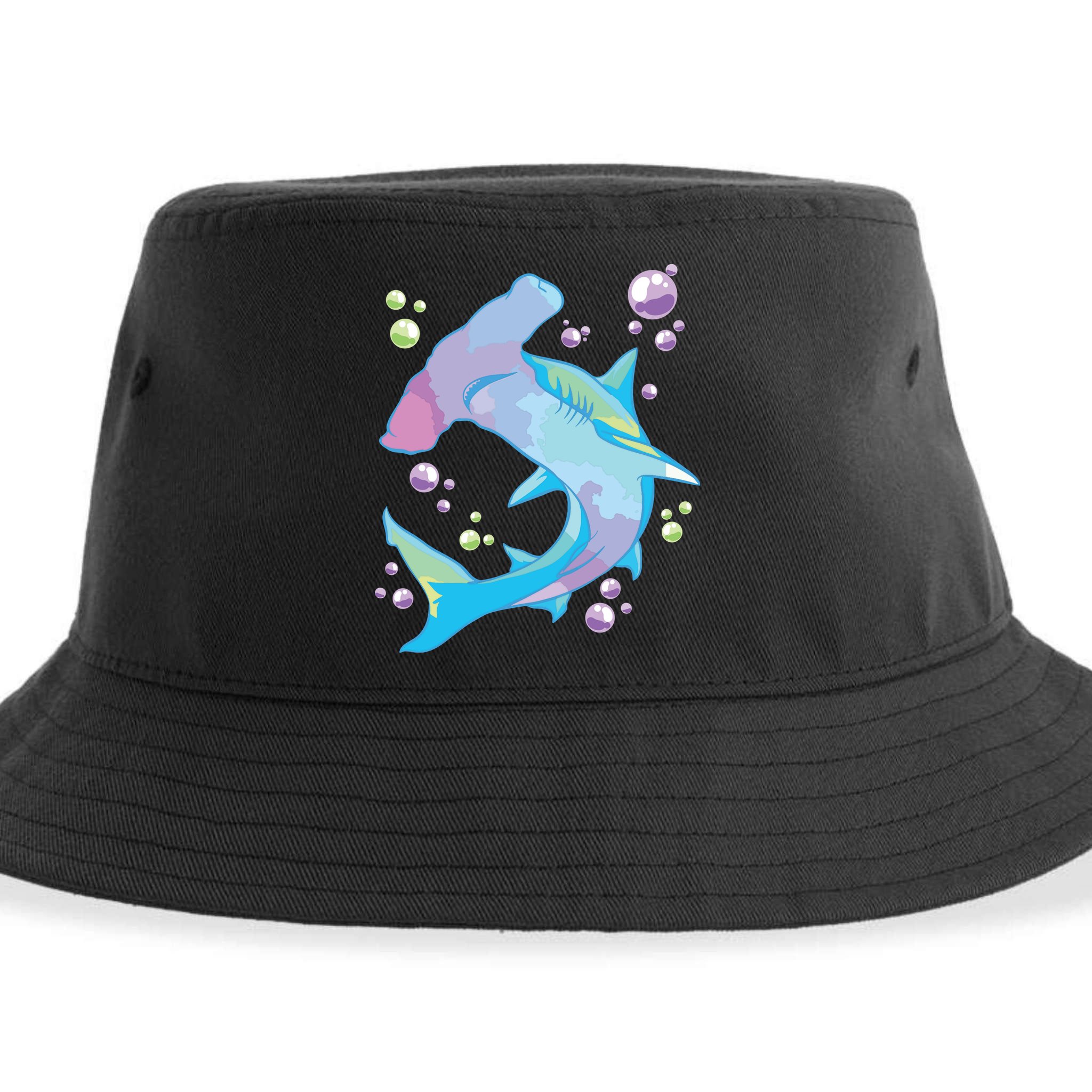 Hammerhead Shark Marine Life Gift For Sustainable Bucket Hat