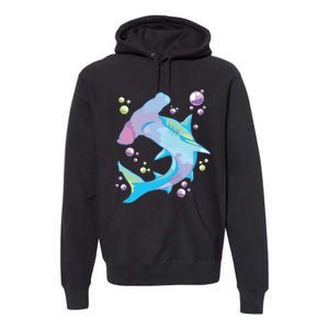 Hammerhead Shark Marine Life Gift For Premium Hoodie