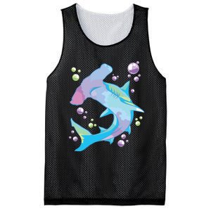 Hammerhead Shark Marine Life Gift For Mesh Reversible Basketball Jersey Tank