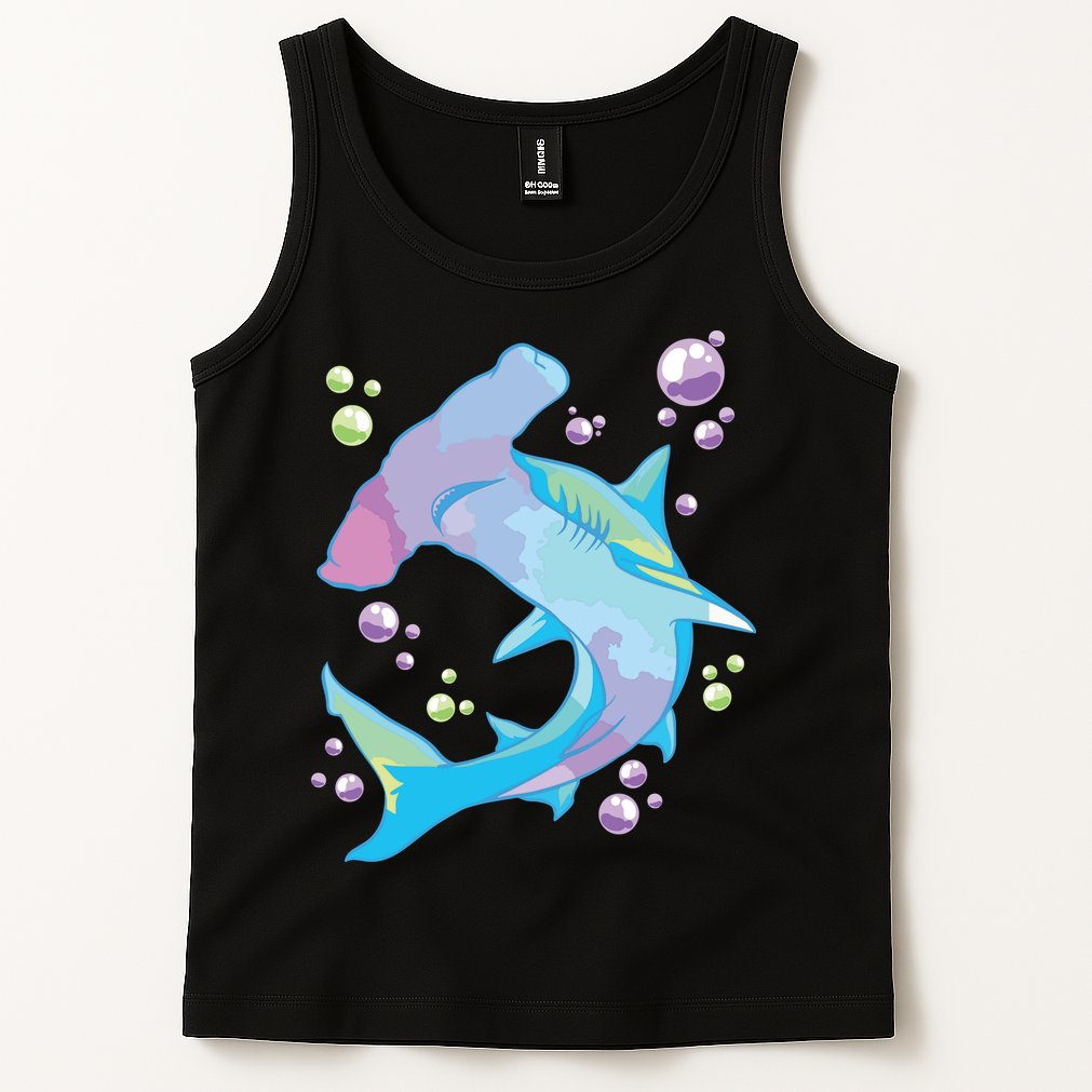 Hammerhead Shark Marine Life Gift For Tank Top