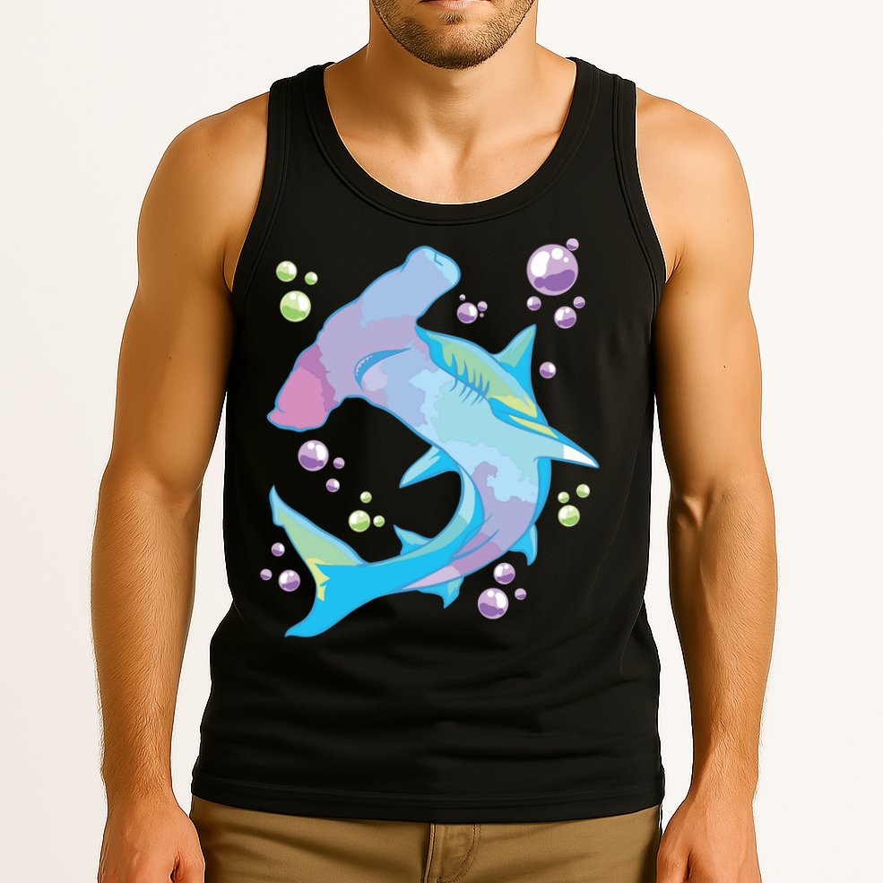 Hammerhead Shark Marine Life Gift For Tank Top