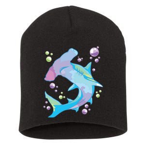 Hammerhead Shark Marine Life Gift For Short Acrylic Beanie