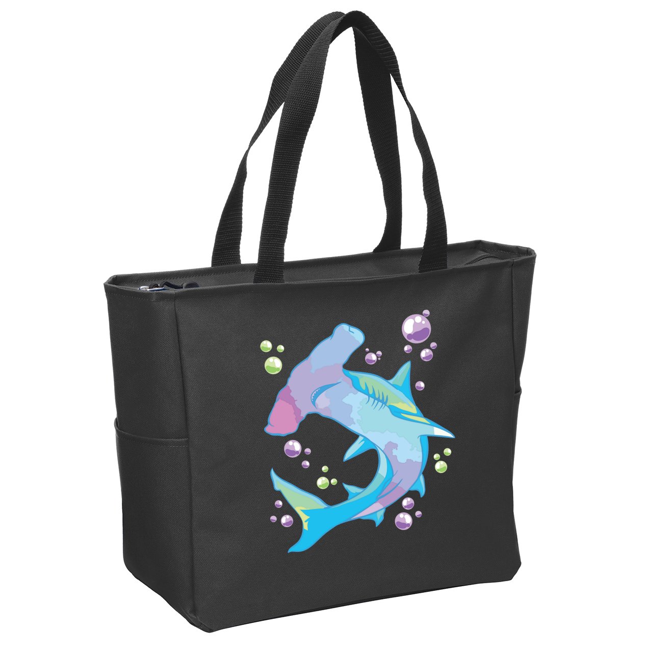 Hammerhead Shark Marine Life Gift For Zip Tote Bag