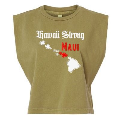Hawaii Strong Maui Gift Garment-Dyed Women's Muscle Tee